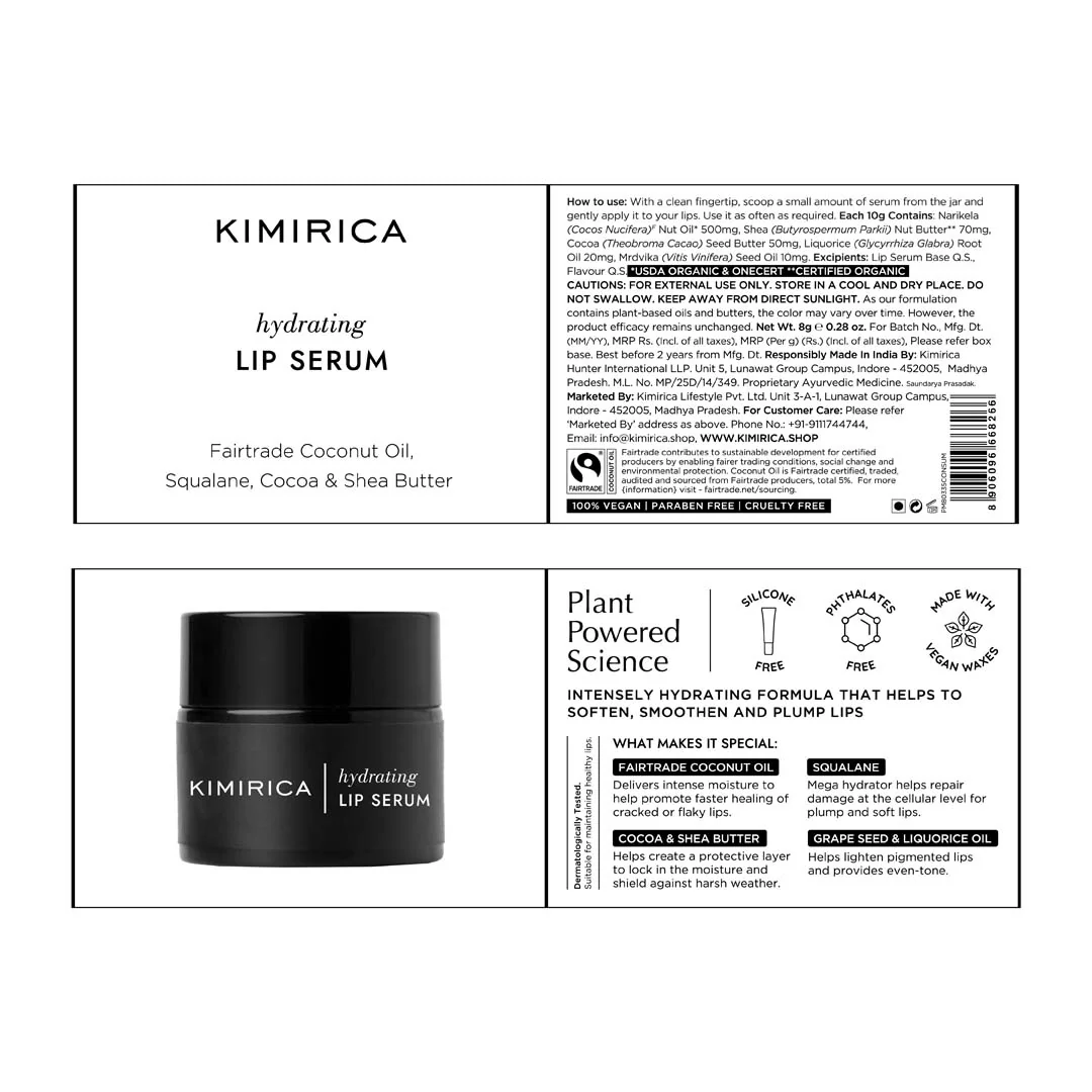 Shea & coconut Hydrating Lip Serum - Image 6