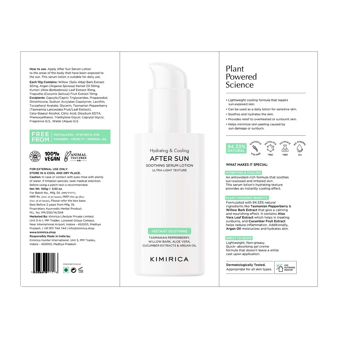 Everyday Sun Protection Duo- Sunscreen + After Sun Serum Lotion - Image 10