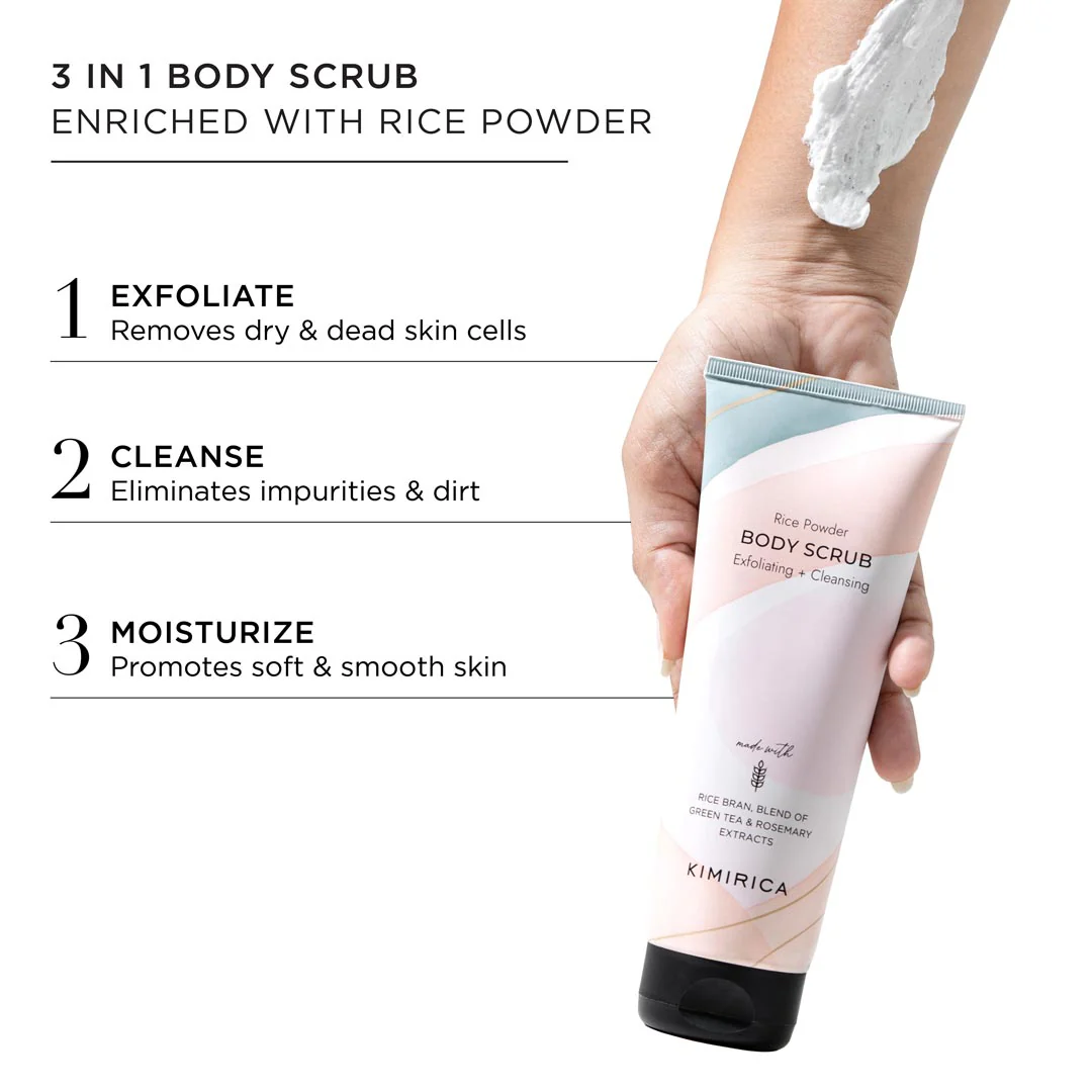 Rice Powder Body Scrub - Image 4