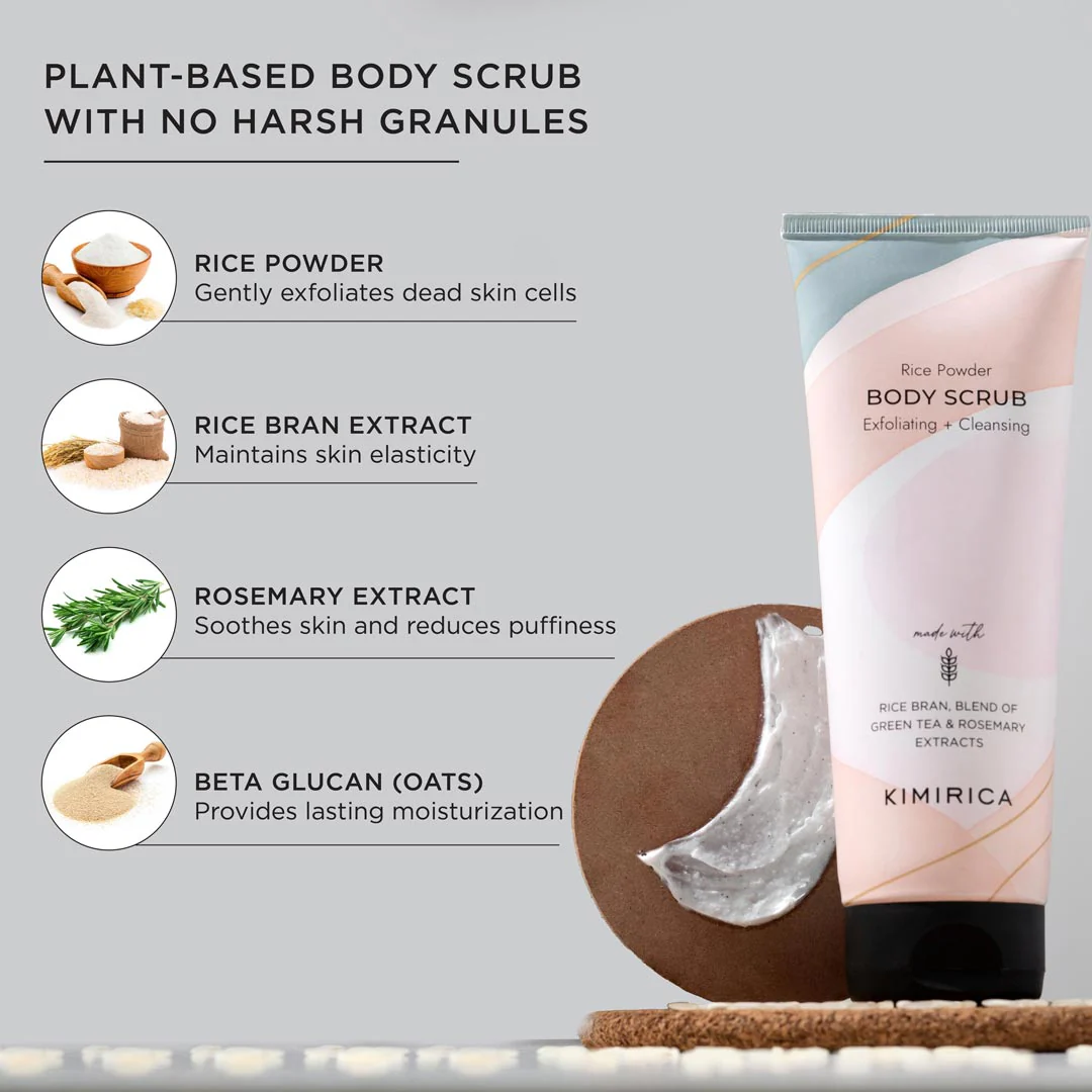 Rice Powder Body Scrub - Image 5