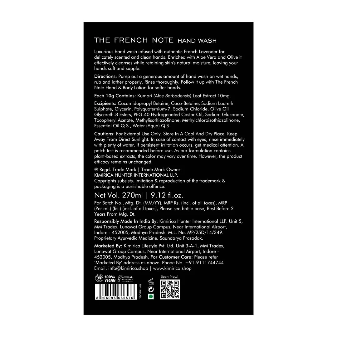 French Note Hand Wash - Image 7