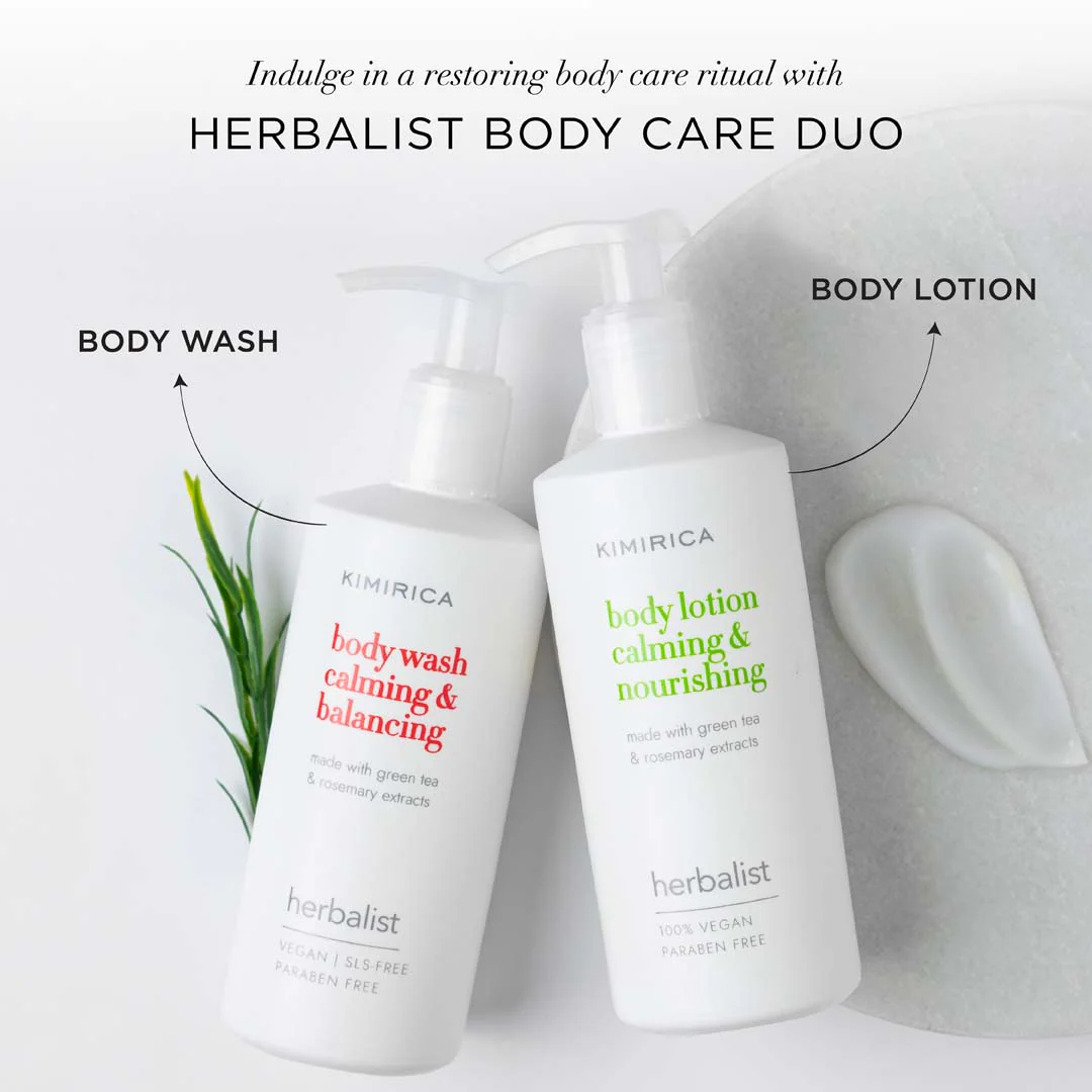 Green Tea & Rosemary Body Care Duo - Image 3