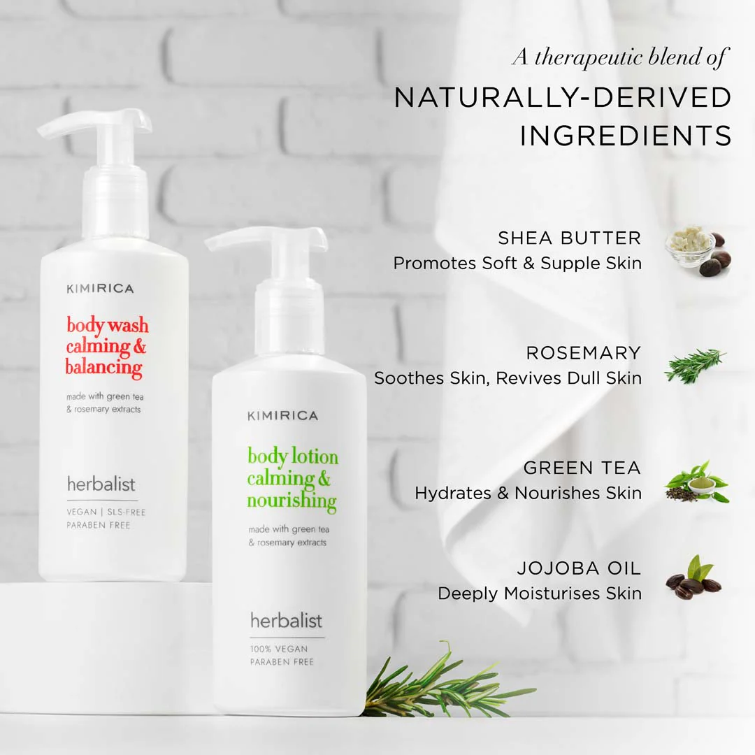 Green Tea & Rosemary Body Care Duo - Image 4