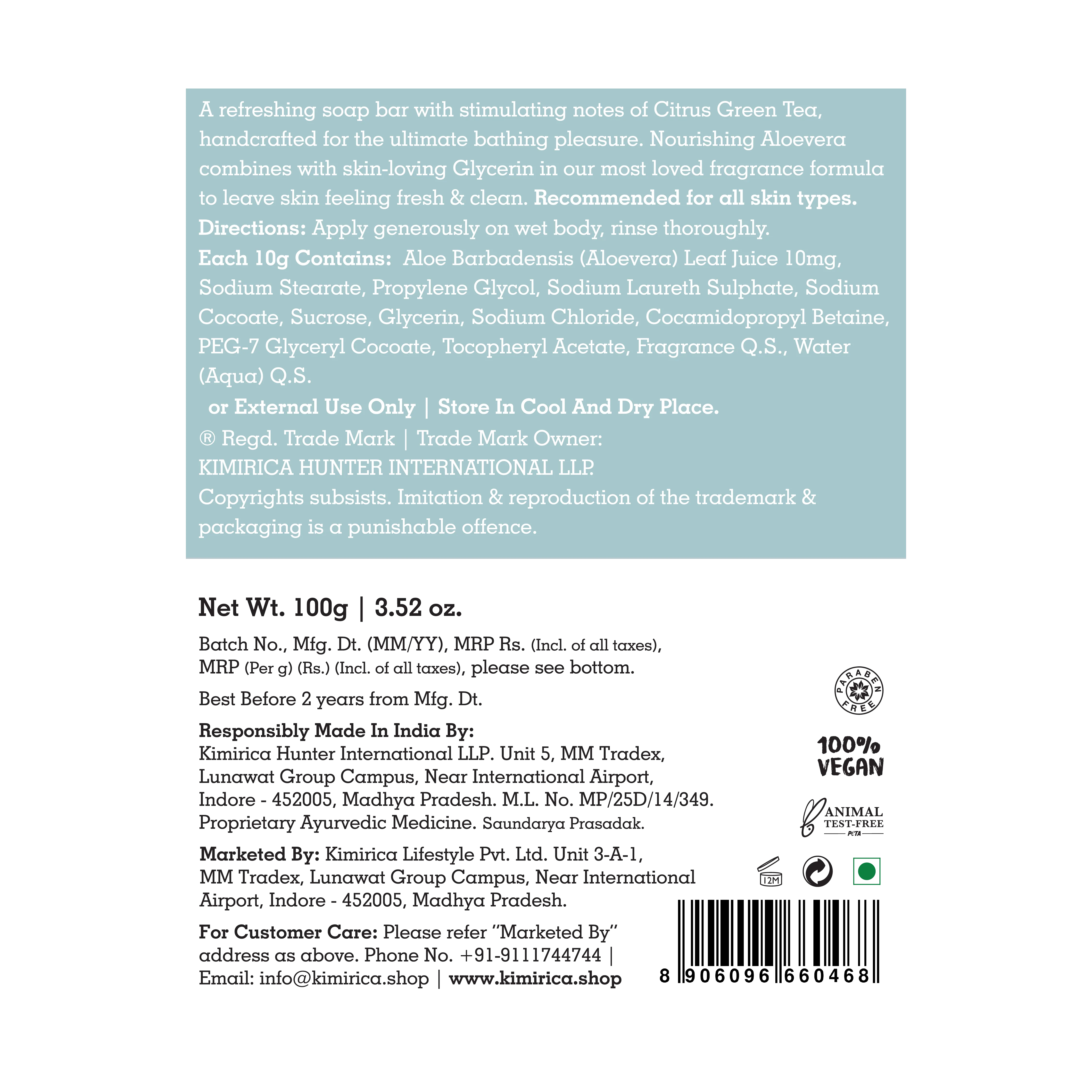 Green Tea Soap - Image 6