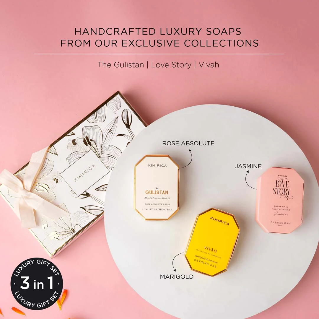Luxury soap trio gift set - Image 4