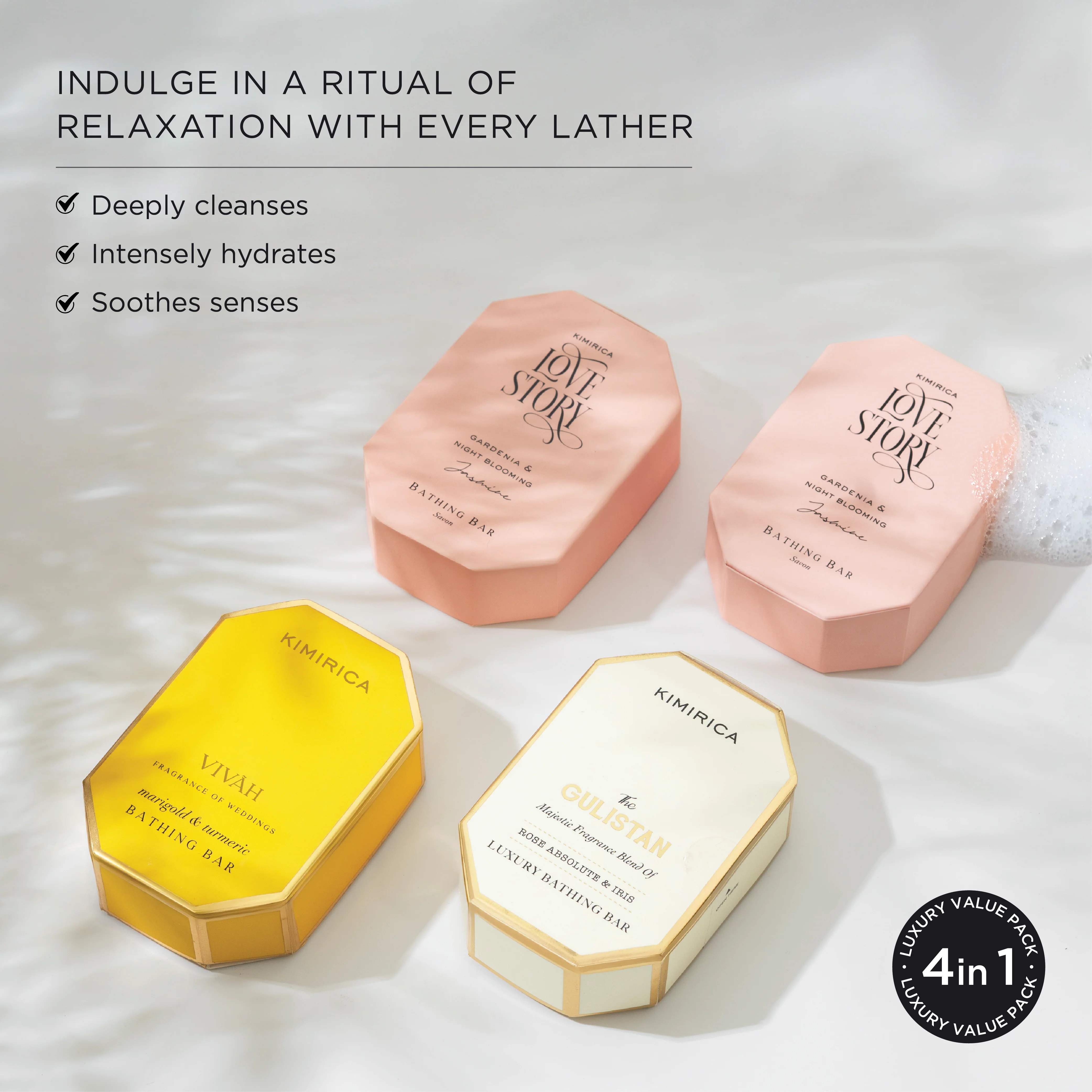 Signature soap indulgence set (pack of 4) - Image 3