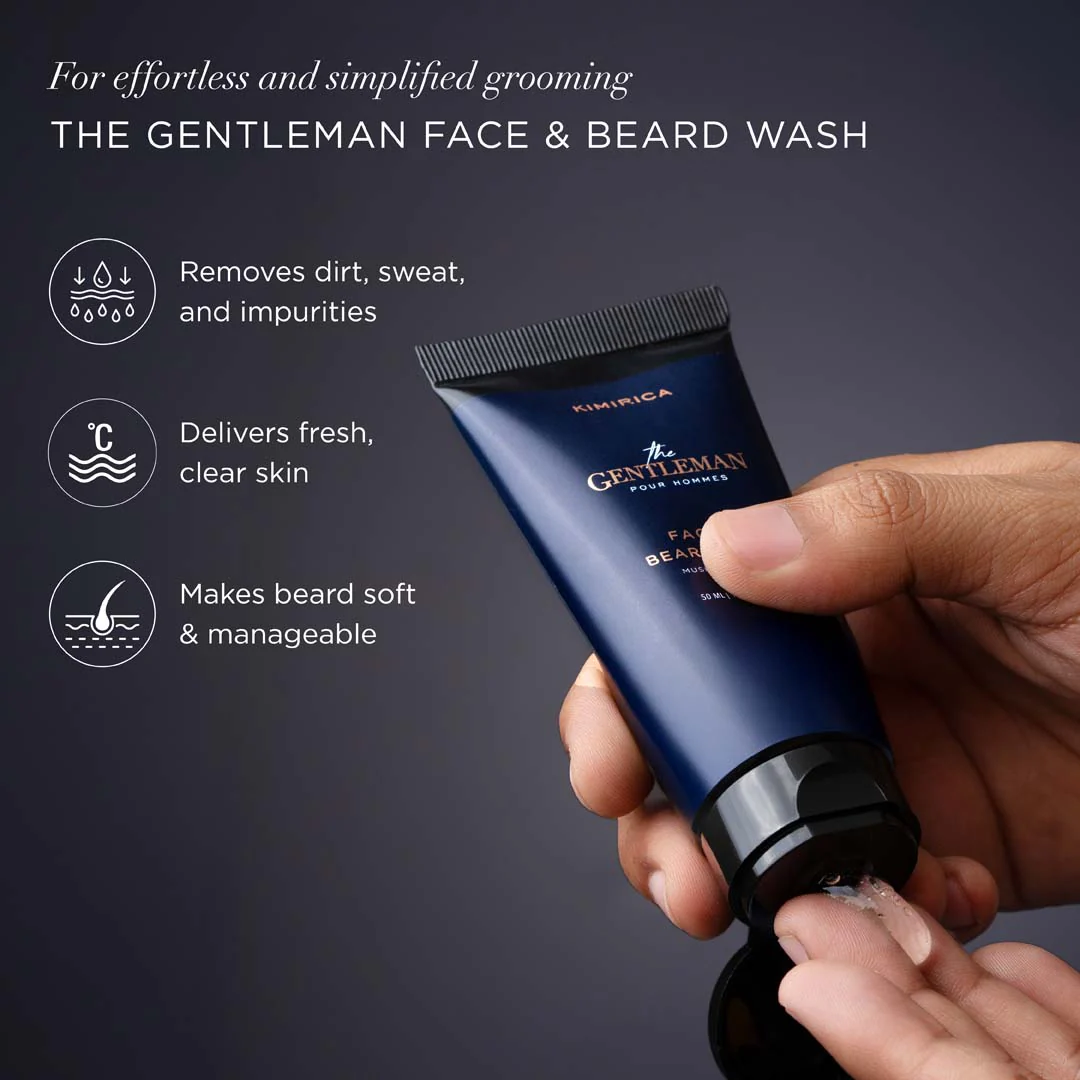 Face & Beard Wash (50 ml) - Image 3