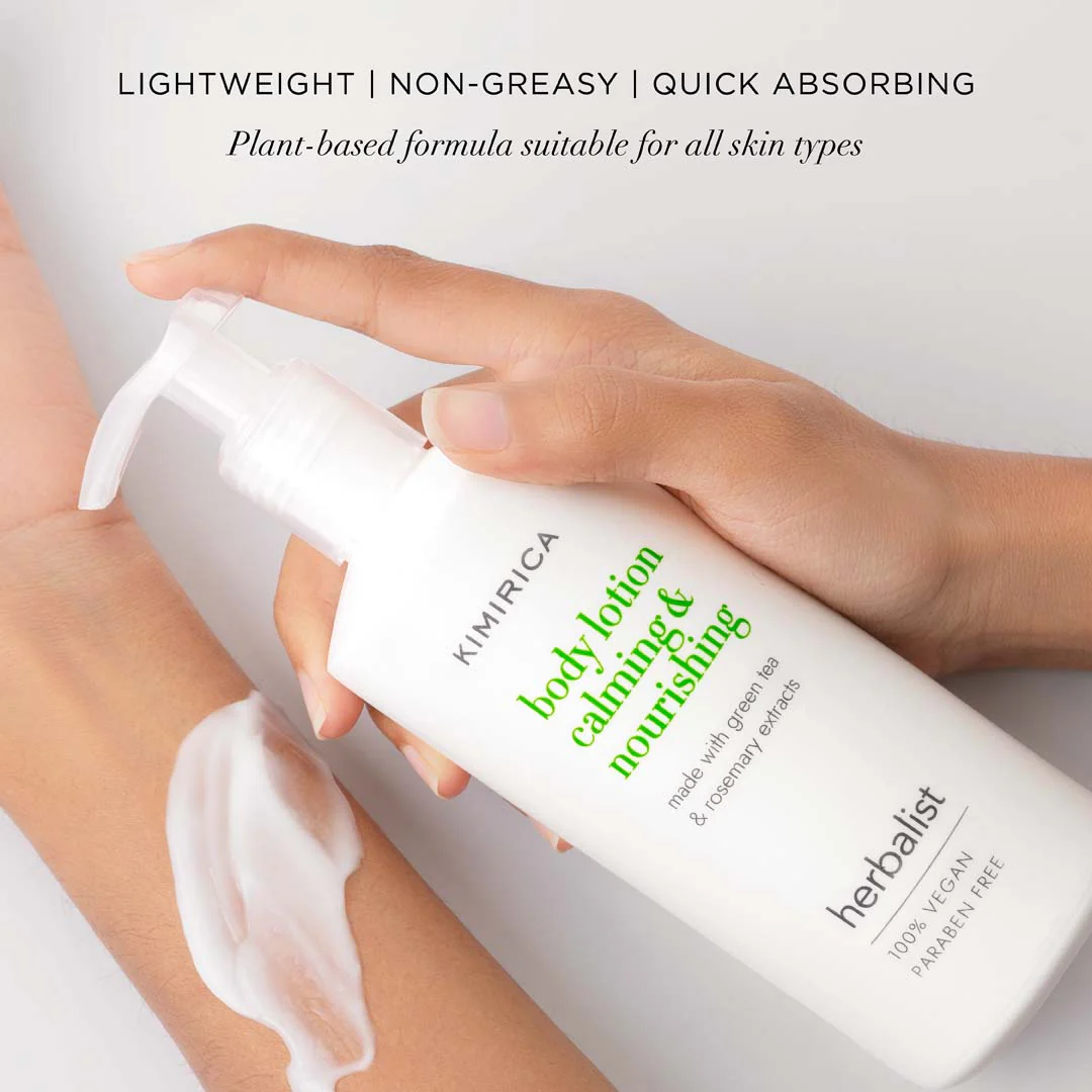 Green Tea & Rosemary Body Lotion - Image 5