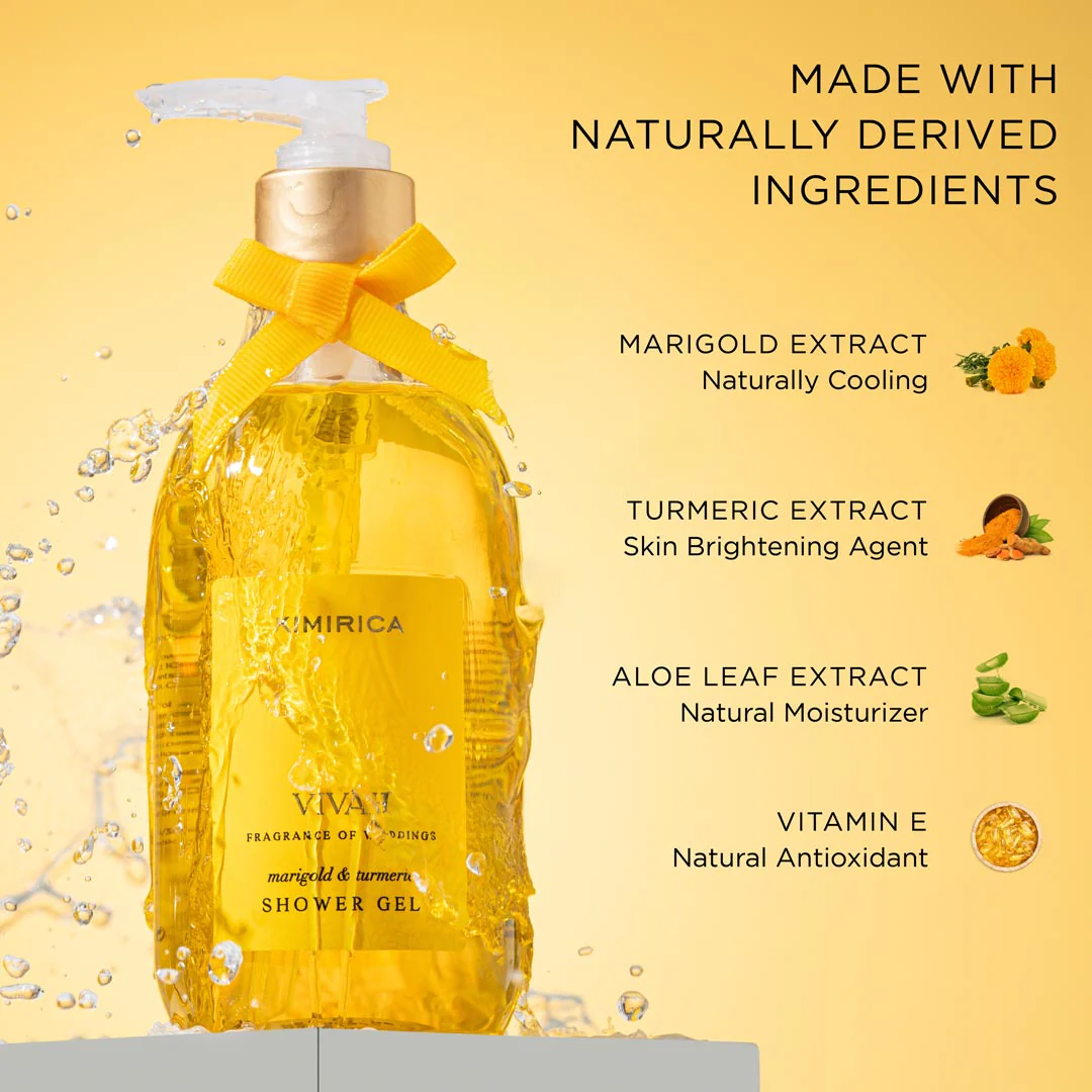 Marigold & Turmeric Shower Gel - Image 5